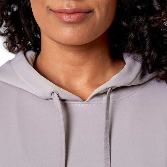 *Mondetta Ladies Hoodie - Gray Gull - Picture 2 of 4